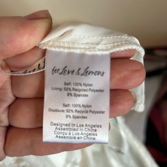 For Love & Lemons Lorena Lace Sheer Maxi Dress - Picture 6 of 6